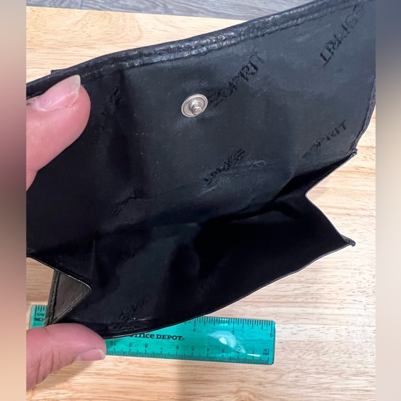 Espirit Black Wallet Women’s Men’s - Picture 5 of 8